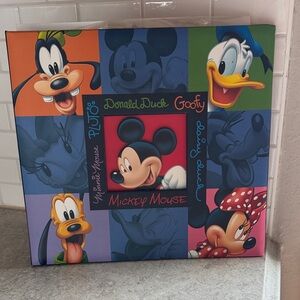Disney Character scrapbook